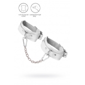 Белые мини-оковы со скруглёнными углами - Pecado - купить с доставкой в Сергиевом Посаде