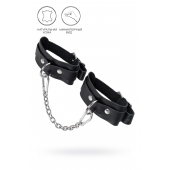 Черные мини-оковы со скруглёнными углами - Pecado - купить с доставкой в Сергиевом Посаде