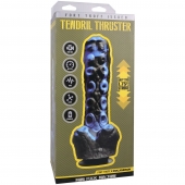 Черно-синяя мини-машина на присоске Tendril Thruster - 21,6 см. - Doc Johnson - купить с доставкой в Сергиевом Посаде