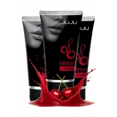 Набор из 3 съедобных лубрикантов JUJU со вкусом вишни - JuJu - купить с доставкой в Сергиевом Посаде