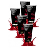 Набор из 5 съедобных лубрикантов JUJU со вкусом вишни - JuJu - купить с доставкой в Сергиевом Посаде