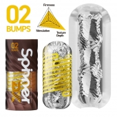 Мастурбатор Tenga Spinner DX 02 Bumps - Tenga - в Сергиевом Посаде купить с доставкой