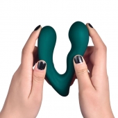 Темно-бирюзовый вибромассажер простаты Solstice X - Magic Motion - в Сергиевом Посаде купить с доставкой