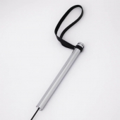 Черный стек с металлической ручкой - Crazy Handmade - купить с доставкой в Сергиевом Посаде