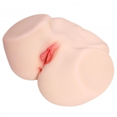 Мастурбатор-полуторс с двойным слоем материала Jenny Onahole Real Vagina - KOKOS - в Сергиевом Посаде купить с доставкой