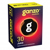 Ароматизированные презервативы Ganzo Juice - 30 шт. - Ganzo - купить с доставкой в Сергиевом Посаде