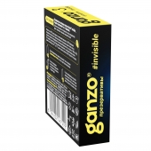 Супертонкие презервативы Ganzo Invisible - 15 шт. - Ganzo - купить с доставкой в Сергиевом Посаде