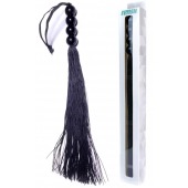 Черная силиконовая плеть - 37 см. - Boys of Toys - купить с доставкой в Сергиевом Посаде