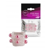 Прозрачная насадка на пенис с цветными шариками - Erowoman-Eroman - в Сергиевом Посаде купить с доставкой