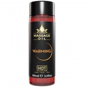 Массажное масло с согревающим эффектом Massage Oil Warming - 100 мл. - HOT - купить с доставкой в Сергиевом Посаде