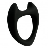 Черное эрекционное кольцо с рожками Wooomy Toro M - Adrien Lastic - в Сергиевом Посаде купить с доставкой