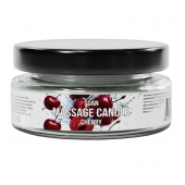 Массажная свеча «Спелая вишня» - 50 мл. - SGAN - купить с доставкой в Сергиевом Посаде