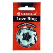 Цветное эрекционное кольцо с 5 бусинами Love Ring - Sitabella - в Сергиевом Посаде купить с доставкой