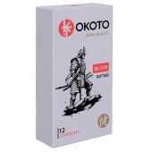 Точечные презервативы OKOTO Dotted - 12 шт. - Sitabella - купить с доставкой в Сергиевом Посаде