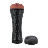 Коричневый мастурбатор-вагина Marly - Dream Toys - в Сергиевом Посаде купить с доставкой