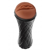 Коричневый мастурбатор-вагина Marly - Dream Toys - в Сергиевом Посаде купить с доставкой