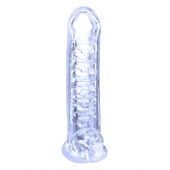 Прозрачная насадка-удлинитель Stretchy Touch - 18 см. - NMC - в Сергиевом Посаде купить с доставкой