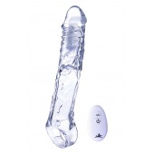 Прозрачная насадка-удлинитель Length Enhancer With Bullet с подхватом - 22,3 см. - NMC - в Сергиевом Посаде купить с доставкой