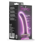 Фиолетовая насадка с гладкой поверхностью Surrender 4.75 Inch Beginner Pegging Dildo - 12 см. - Blush Novelties - купить с доставкой в Сергиевом Посаде
