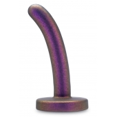 Фиолетовая насадка с гладкой поверхностью Surrender 4.75 Inch Beginner Pegging Dildo - 12 см. - Blush Novelties - купить с доставкой в Сергиевом Посаде