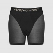 Трусики-шорты для фиксации насадок Strap-on-me Harness Lingerie Halo - size L - Strap-on-me - купить с доставкой в Сергиевом Посаде