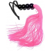 Розовая силиконовая плеть - 35,5 см. - Boys of Toys - купить с доставкой в Сергиевом Посаде