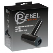 Черный мастурбатор с удобной ручкой Masturbator with 2 Functions - Orion - в Сергиевом Посаде купить с доставкой