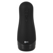 Черный вибромастурбатор с подогревом Masturbator with 3 Functions - Orion - в Сергиевом Посаде купить с доставкой