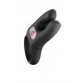 Черное эрекционное виброкольцо Nos - Fun Factory - в Сергиевом Посаде купить с доставкой