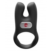 Черное эрекционное виброкольцо Nos - Fun Factory - в Сергиевом Посаде купить с доставкой