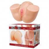 Телесный мастурбатор Olivia с 2 любовными отверстиями - Baile - в Сергиевом Посаде купить с доставкой