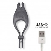 Черное эрекционное виброкольцо с управлением через приложение - Oninder - в Сергиевом Посаде купить с доставкой