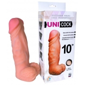 Фаллическая насадка Харнесс UNICOCK 10  - 25 см. - LOVETOY (А-Полимер) - купить с доставкой в Сергиевом Посаде