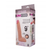 Фаллическая насадка Харнесс UNICOCK 9  - 24 см. - LOVETOY (А-Полимер) - купить с доставкой в Сергиевом Посаде