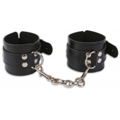 Манжеты с ремешками и карабинами для сцепки - Пикантные штучки - купить с доставкой в Сергиевом Посаде