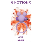 Сиреневое эрекционное виброколечко Emotions Minnie - Lola Games - в Сергиевом Посаде купить с доставкой