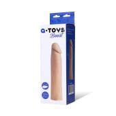 Реалистичная насадка с ярко выраженной головкой - 16,5 см. - A-toys - в Сергиевом Посаде купить с доставкой