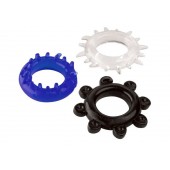 Набор из 3 разноцветных эрекционных колец - A-toys - в Сергиевом Посаде купить с доставкой