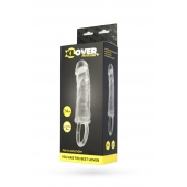 Прозрачная насадка с петлёй для фиксации - 14 см. - ToyFa - в Сергиевом Посаде купить с доставкой