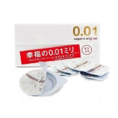 Супер тонкие презервативы Sagami Original 0.01 - 5 шт. - Sagami - купить с доставкой в Сергиевом Посаде