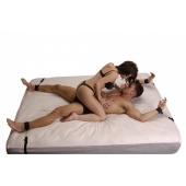 Бондаж для фиксации на кровати Frisky Bedroom Restraint Kit - XR Brands - купить с доставкой в Сергиевом Посаде
