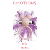 Розовое эрекционное виброколечко Emotions Minnie Light pink - Lola Games - в Сергиевом Посаде купить с доставкой