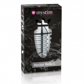 Анальный плаг для электростимуляции Hector Helix Buttplug L - 11,5 см. - MyStim - купить с доставкой в Сергиевом Посаде