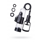 Вакуумная помпа A-toys с вибропулей и эрекционными кольцами - A-toys - в Сергиевом Посаде купить с доставкой