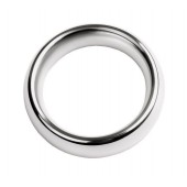 Металлическое эрекционное кольцо размера L - ToyFa - в Сергиевом Посаде купить с доставкой