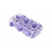 Фиолетовая насадка на пенис Rings Armour - Lola Games - в Сергиевом Посаде купить с доставкой