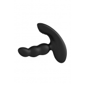 Черный силиконовый стимулятор простаты Levett Nitoc с пультом ДУ - Levett - в Сергиевом Посаде купить с доставкой