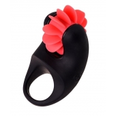 Чёрно-красное эрекционное виброкольцо Erotist - Erotist Adult Toys - в Сергиевом Посаде купить с доставкой
