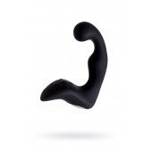 Чёрный изогнутый вибростимулятор простаты Erotist - Erotist Adult Toys - в Сергиевом Посаде купить с доставкой