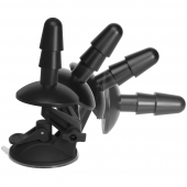 Плаг на присоске Vac-U-Lock Deluxe Suction Cup Plug Accessory - Doc Johnson - купить с доставкой в Сергиевом Посаде